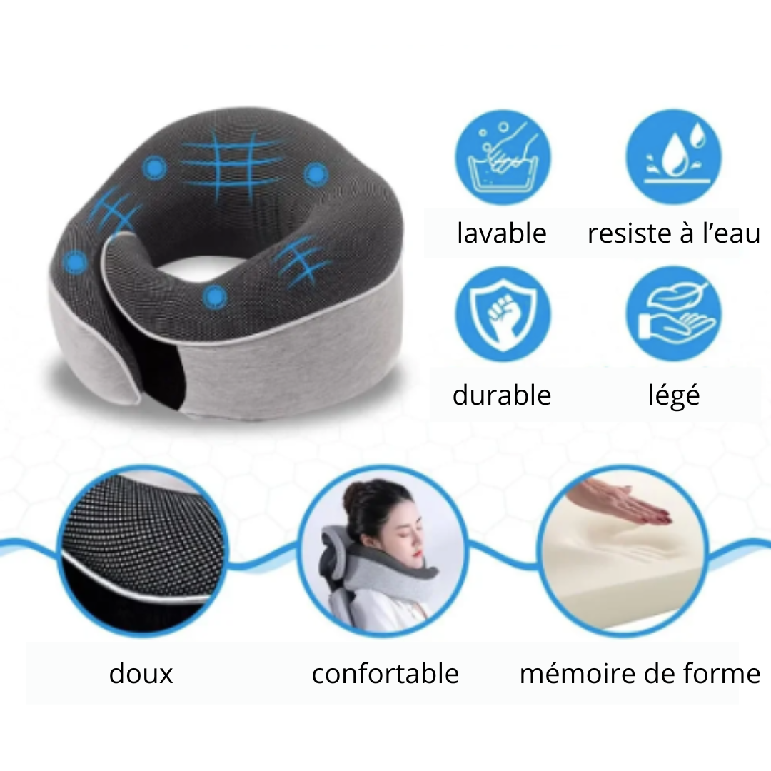 Oreiller cervical à mémoire de forme