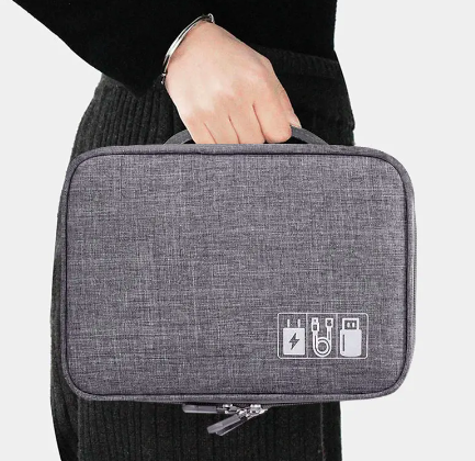 Sac de rangement pour câble électronique