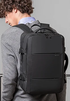 Sac à dos de voyage extensible avec port USB